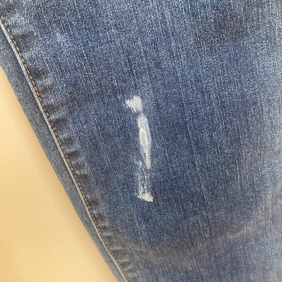 MADEWELL 10" High-Rise Skinny Jeans: Drop-Hem Edition Size 26 - Picture 4 of 9